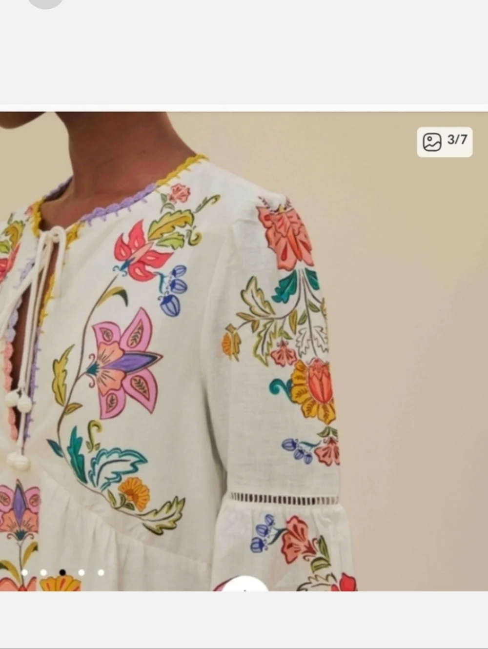 Farm Rio Insects Minidress *READ - Picture 3 of 7